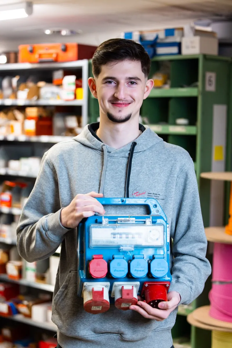 Al-lam Bejtulai mit Baustromverteiler